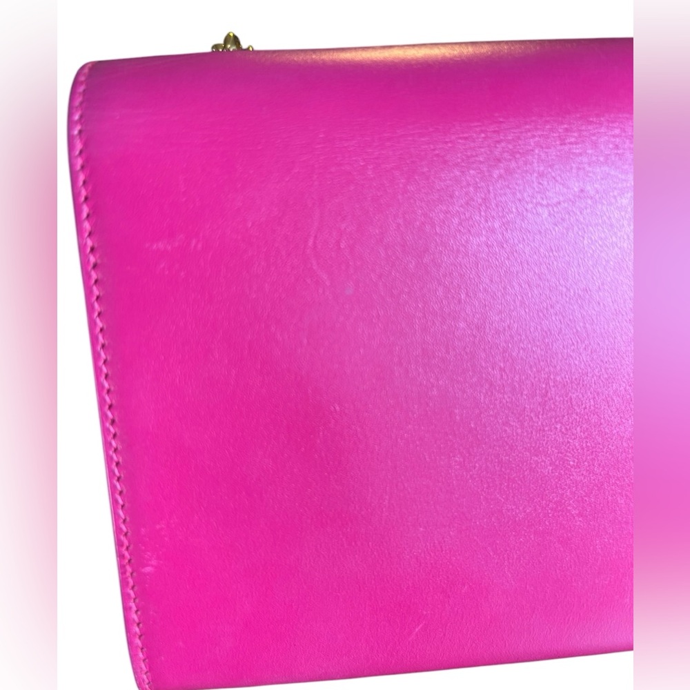 YSL Fuchsia Tassel Two way chain crossbody small bag - Picture 9 of 16